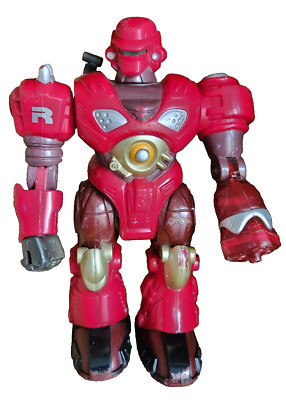 Hap - P - KID Toy Action Figure Robot  7'' Red   Not Operational