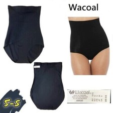 NWD Wacoal Women's S/5 Beyond Naked Cotton Shaping High-Waist Brief 808330 Black