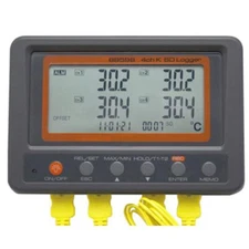 AZ88598 Multi-Channel Digital Thermometer 4 Channel K Type SD Card Data Logger #