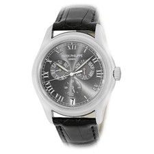 PATEK PHILIPPE Platinum 37mm Annual Calendar Ref. 5035 P Box Warranty MINTY 2