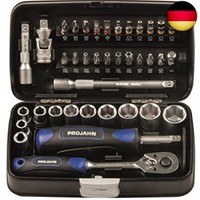 "Projahn 394072 Mini SteckschlüSsel Und Bit-Box 1/4\" , Kompaktes Set Mit"