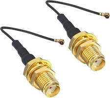 onelinkmore MHF4 to SMA M.2 NGFF SMA Female Bulkhead to IPX IPEX RF Pigtail WiFi