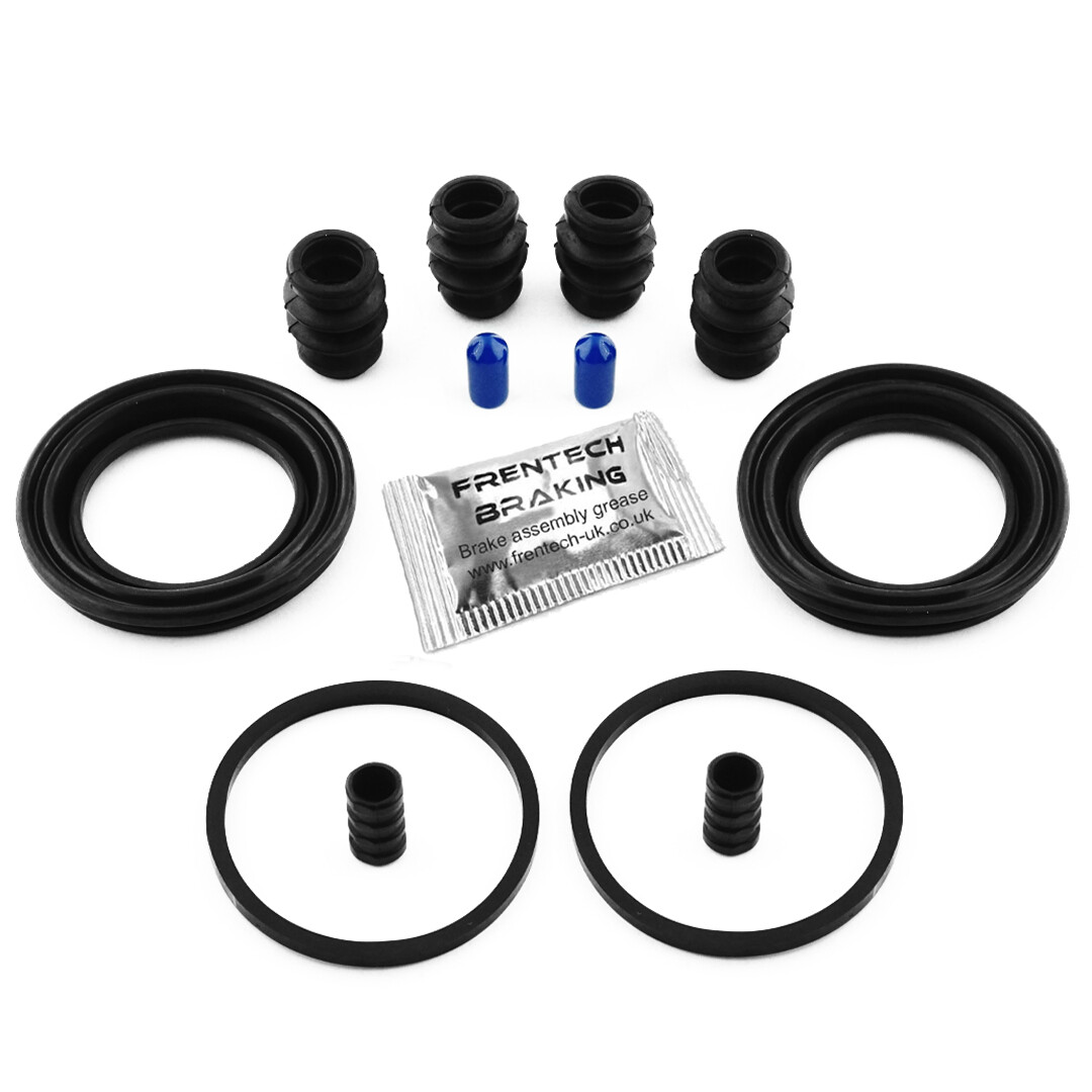 For Hyundai Amica Atoz (1998-2010) 2x Front Brake Caliper Repair Kit Seals