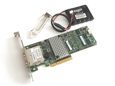 Avago LSI Megaraid SAS 9285CV-8e SATA / SAS Controller 1024MB RAID 6G PCIe x8