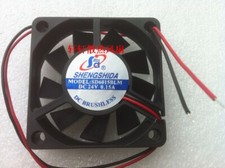 SD6015BLM 6CM 6015 24V 0.15A 2-wire dual ball cooling fan