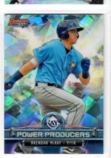 BRENDAN MCKAY 2018 Bowman's Best ATOMIC REFRACTOR Power Producers RAYS RC