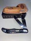 CASE XX #65030 BUFFALO HORN JIG LARGE FOLDING HUNTER SS WITH SHEATH — photo 3
