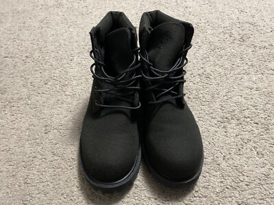 Timberland Defender Repellent Systems Black Leather Lace‎ Up Boots Men\'s size 10 Timberland Defender Repellent‎ Systems Black Leather Lace Up  main image 4