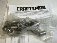 Craftsman 15pc 3/8 Drive SAE/Metric Sockets 3/8min - 3/4max, USA