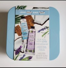 NEW Love Beauty Planet Hand Cream Set Coconut/Mimosa Argaon/Lavender 2 oz