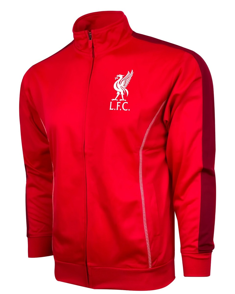 Official Icon Sports Liverpool FC Red Track Jacket - Licensed LFC