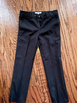 boys black trousers size 7 