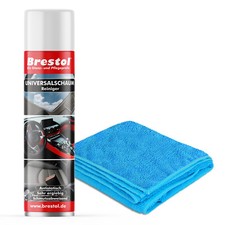 (37,25€/L) 400 ml AUTOREINIGER Sprühschaum Glasreiniger Dose + Mikrofaser Tuch