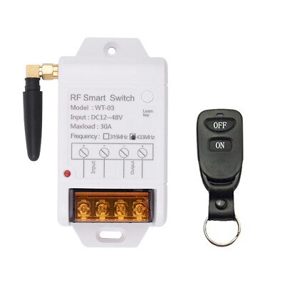High Power Remote Control Switch Wireless Receiver With 433mhz Remote Control