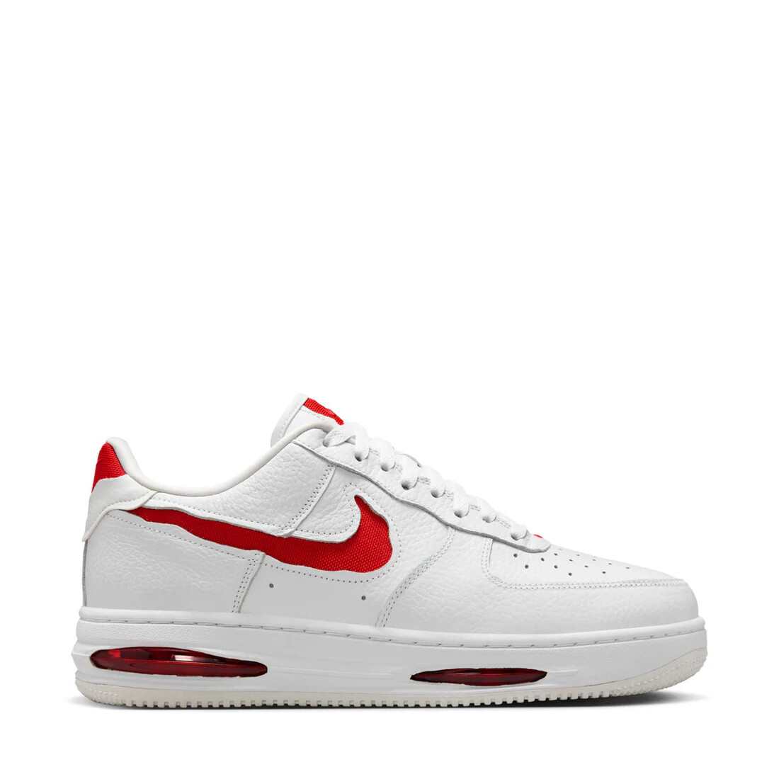 Кроссовки NIKE AIR FORCE 1 LOW EVO HF3630-100 Белые/University Красные/Summit белые