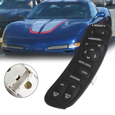 Master Power Window Door Switch 19209381 Fits Chevy Corvette C5 1997-2004