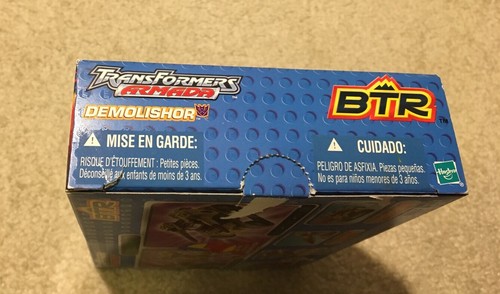 Transformers Armada Demolishor Blackout Mini-Con BTR Building Blocks Hasbro 003 - Picture 5 of 10