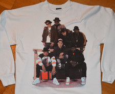 *1987 BEASTIE BOYS / RUN DMC* vtg concert tour sweatshirt shirt M/L Rap Hip-Hop
