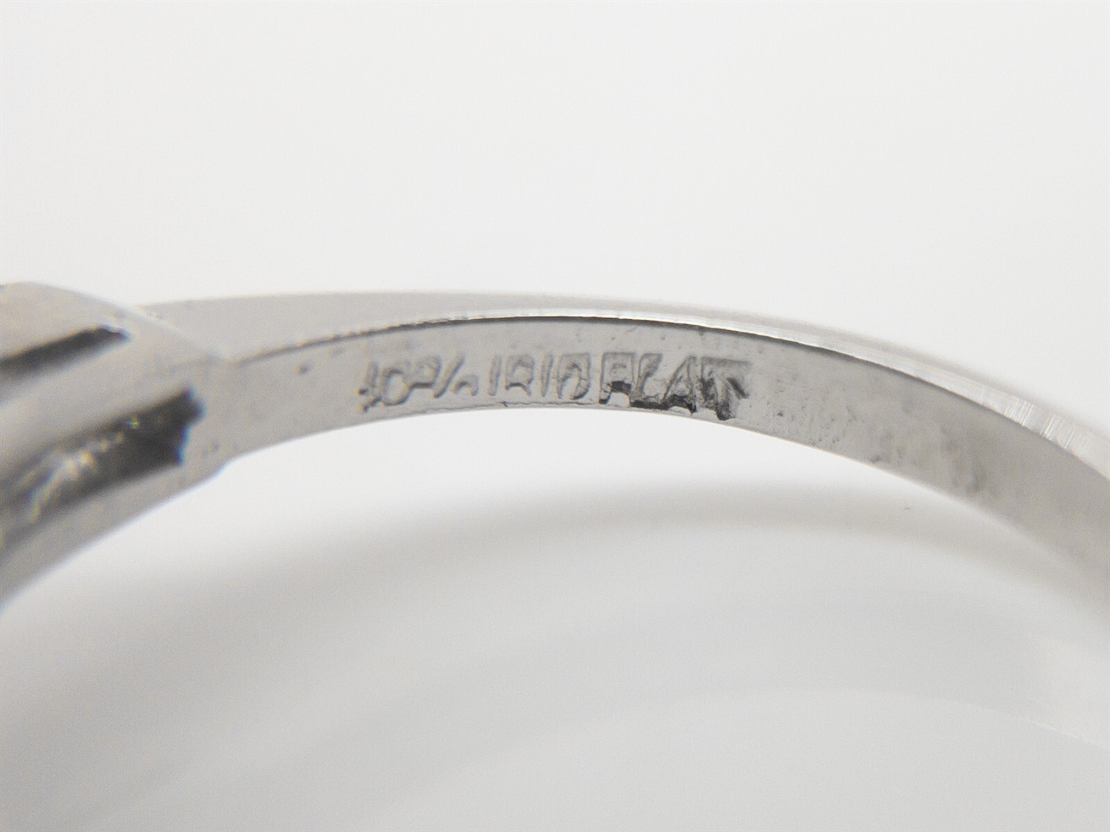 Vintage HANDMADE 7000 1.33ct SI2 J GIA CERT Pear Diamond Platinum