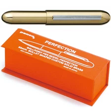 PENCO Bullet Ballpoint Pen GOLD 0.7mm Oil-Based FT180 Japan New