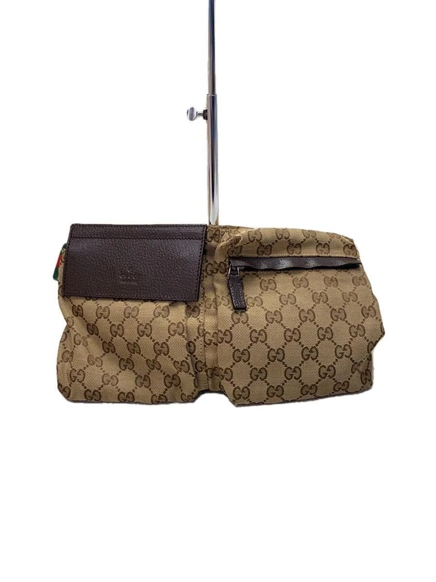 Sac taille GUCCI ligne sherry GG toile marron occasion