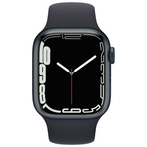 Apple Watch Series 7 (GPS) 41mm Midnight Aluminum with Midnight