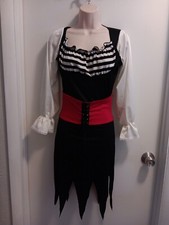 Costume Pirate Wench Rubies Size M/L