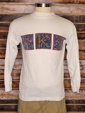 Vintage 1990 Cyrk Ski Mock Neck Shirt Size Med Made in USA Single Stitch