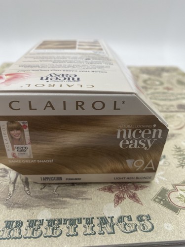 Clairol Permanent Natural Looking Nice 'N Easy - 9A Light Ash Blonde - Picture 4 of 5