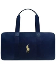 RALPH LAUREN POLO BLUE DUFFLE BAG TRAVEL WEEKEND