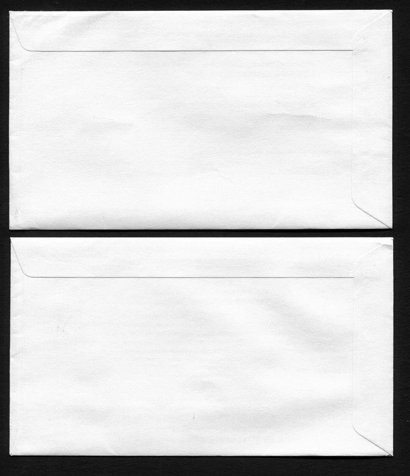 Greenland FDC PF Cachet 1989.10.12. Flowers I Singles on 2 Envelopes Z4157 - Image 2 of 2