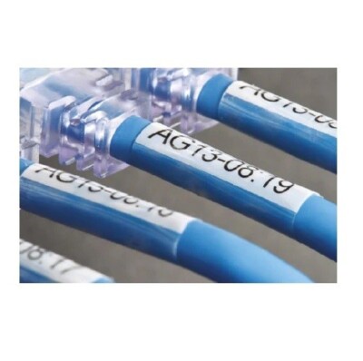 TZESL251 Tape 24mm 8m White Character Colour Black Laminated