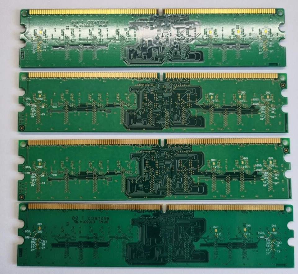 4 X 512mb (2GB Total) DDR2 Laptop Memory PC2-4200 2 x Samsung 2 x RamBo DDR2-533 - Image 2 of 2