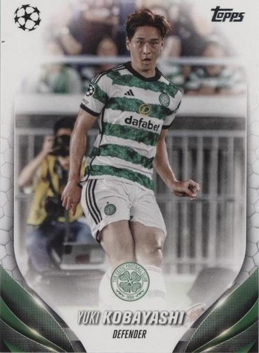 23-24 Topps Chrome UEFA Champions League #87 Yuki Kobayashi Orange