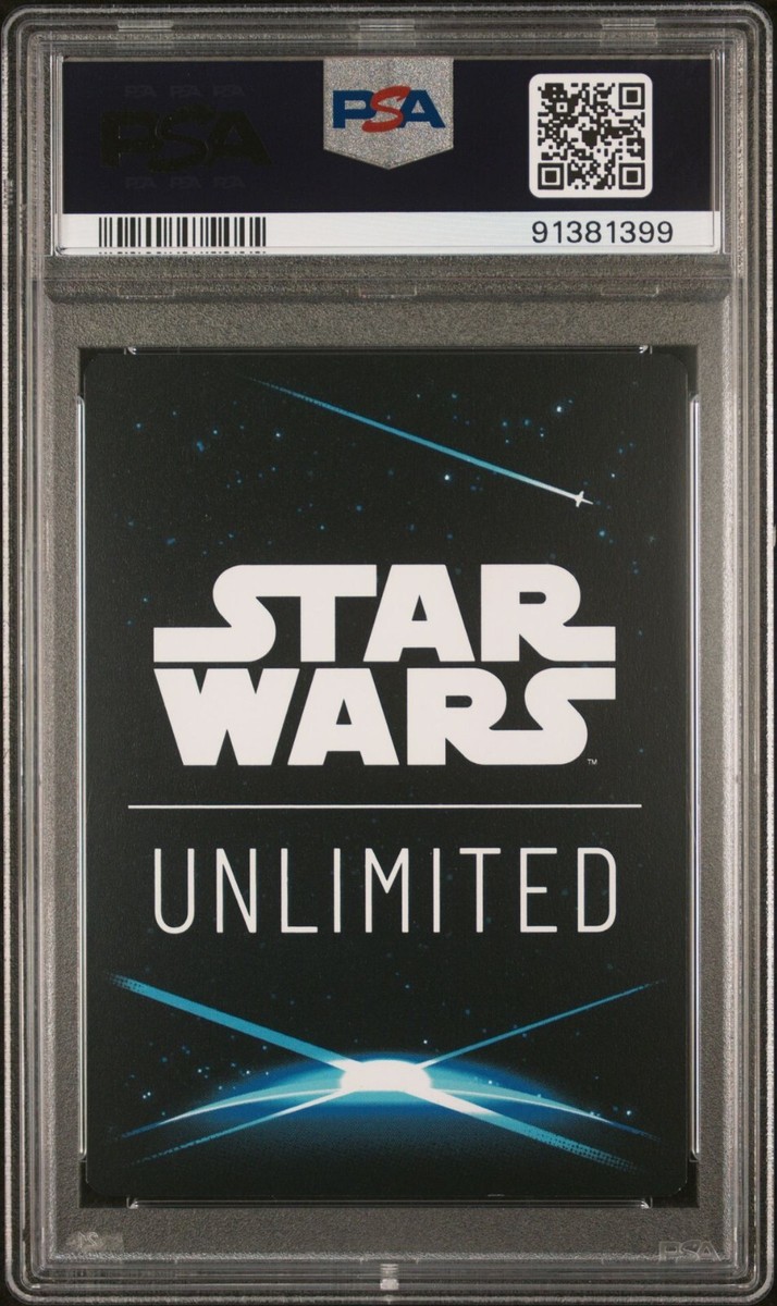 2024 Star Wars Unlimited SOR EN Ezra Bridger Card #192 PSA Mint 9