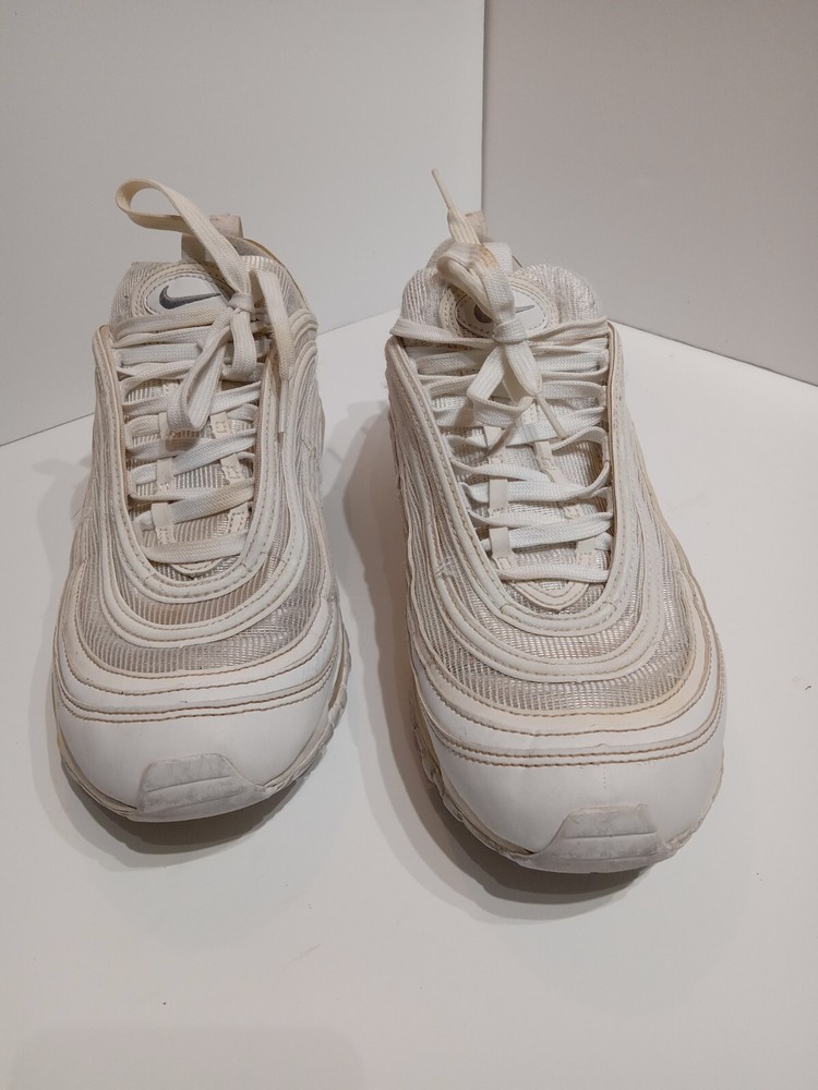 Nike Air Max 97 Triple White Wolf Gray Men's Size 12 911826-101