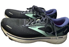 Brooks Ghost 14 Womens 9.5B (Med) Navy White Support Cushion Running Shoes 12829