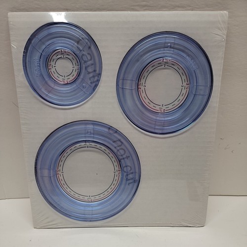 2 Packs Creative Memories Custom Cutting System 4 Ovals & 3 Circle Templates NEW - Picture 6 of 6