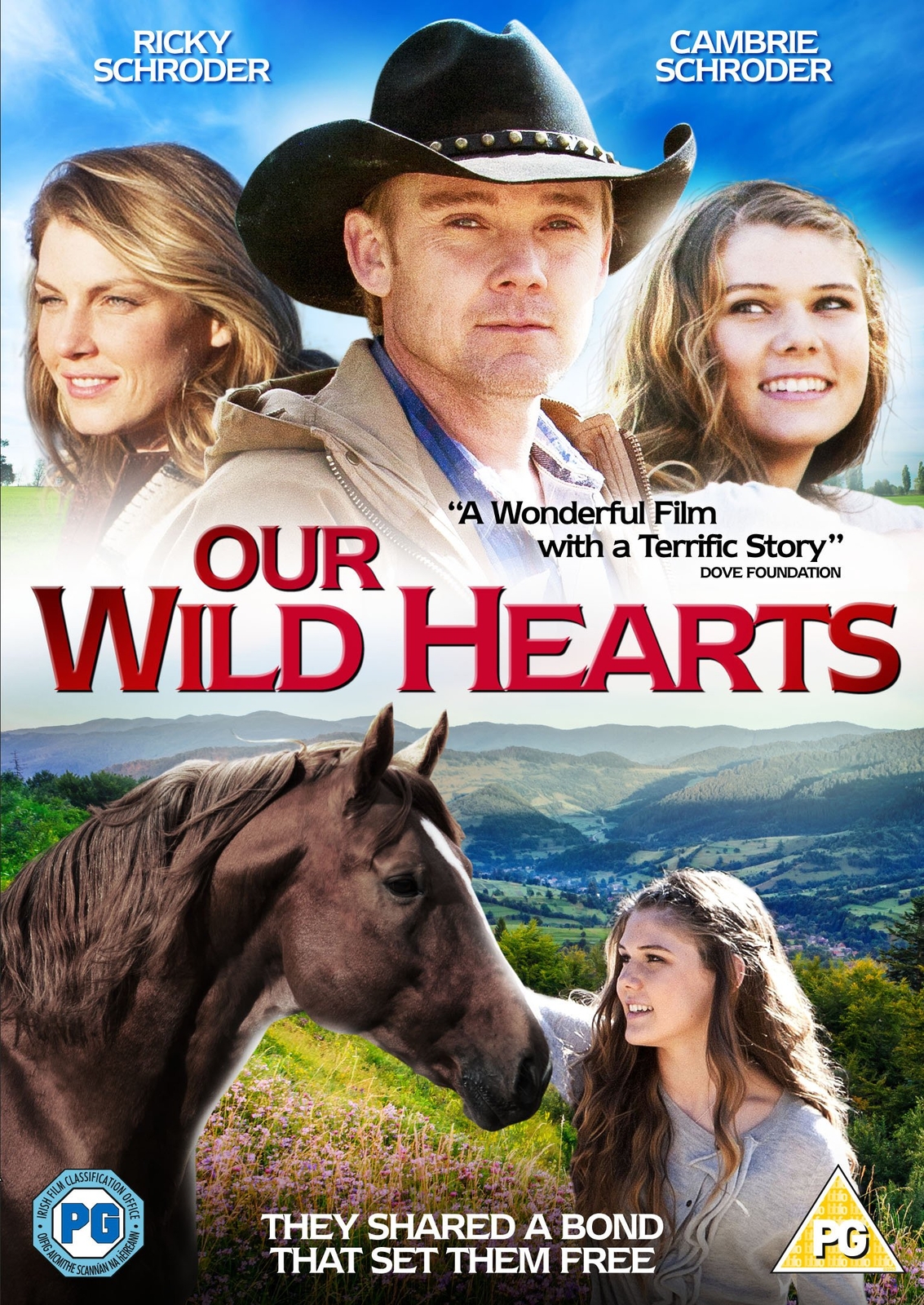 Our Wild Hearts (DVD) Cambrie Shroder Ricky Schroder Martin Kove Luke Shroder