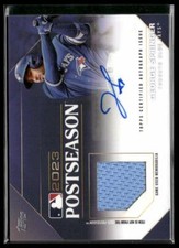 2024 Topps Auto Relic George Springer Postseason Performance Auto Relic #/50