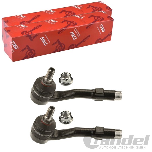 2X TRW SpurstangenkÖPfe Passend FüR BMW 5 Links+Rechts-image