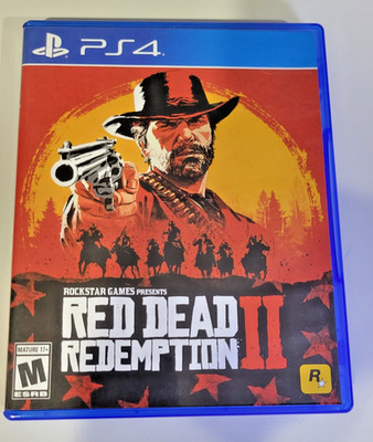 Red Dead Redemption II PS4 Video Game CIB Tested with MAP