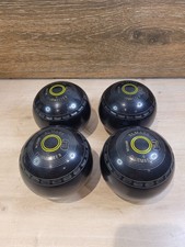 Almark Clubmaster Size 4 Medium Set Of 4 Black And Yellow Stunning