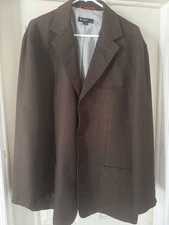 Daniel Cremieux Men's XL Dark Brown Sports Coat Classy Business Casual  Perfect