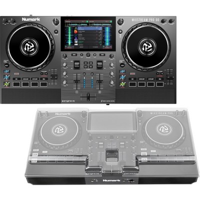 Numark Mixstream Pro Go DJ Controller + Staubschutzcover | Neu
