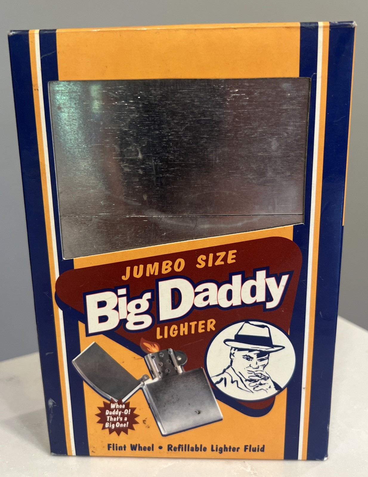 Big Daddy Jumbo Size Lighter, By Gibson Ent., Inc. Unused, Original Box 6 3/4 In