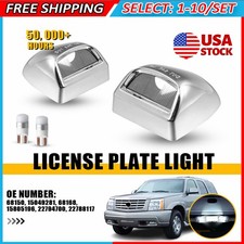 2-20x License Plate Light Housing Cover Wbulb Fit Gmc Sierra 1500hd Yukon Chevy 2-20x License Plate Light Housing Cover Wbulb Fit Gmc Sierra 1500hd Yukon Chevy