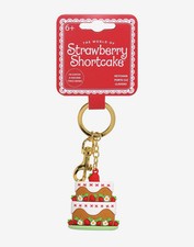 Loungefly Strawberry Shortcake Tiered Cake Scented Figural Keychain NWT