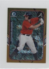 2015 Bowman Gold 50/50 Braxton Davidson #FFM-BDA 0d4