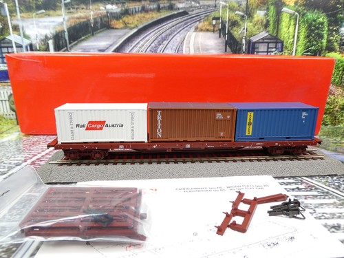 Rivarossi 2425 - H0 - SNCF - Containertragwagen - OVP - #69304 | Zustand: Gebraucht